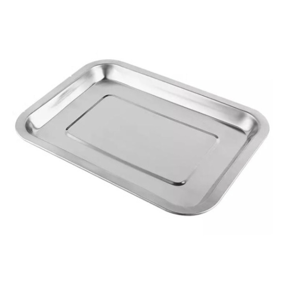 BANDEJA DE INOX 50X35