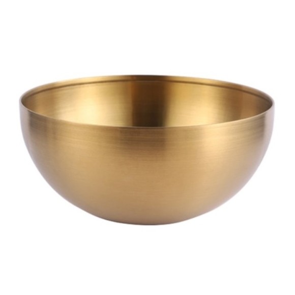 TIGELA DE INOX DOURADO 20CM