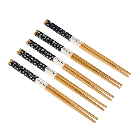 HASHI DE BAMBU 10PCS